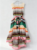 Color Striped Dresses