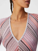 Color Striped Casual Long Dresses