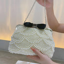 Mini Elegant Pearl Beaded Bag