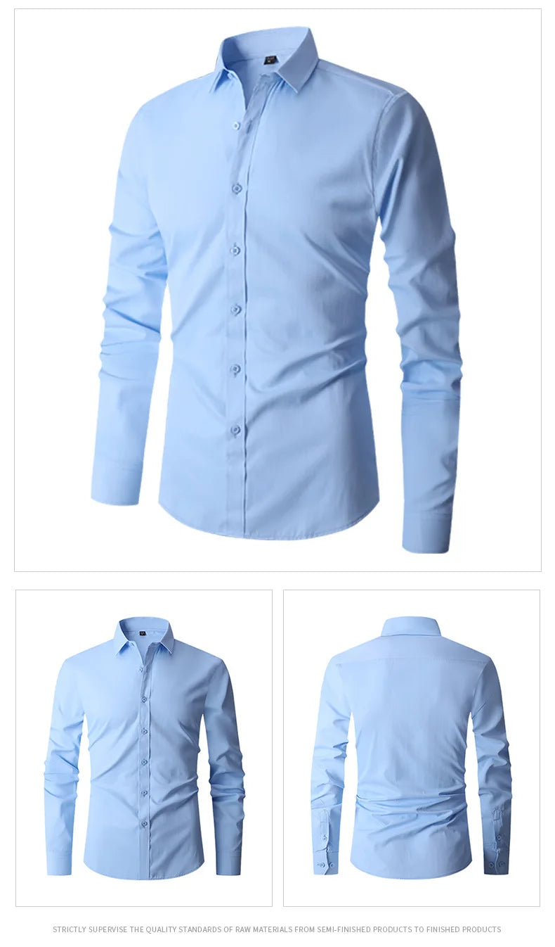 Men's Long Sleeve Regular Fit Shirt
