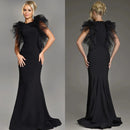 Evening  Ruffles Dress