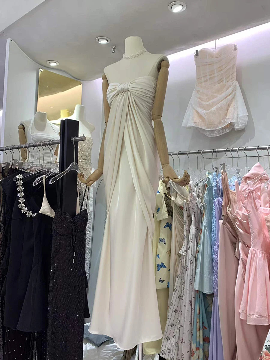 Patchwork Lace Up Dresses