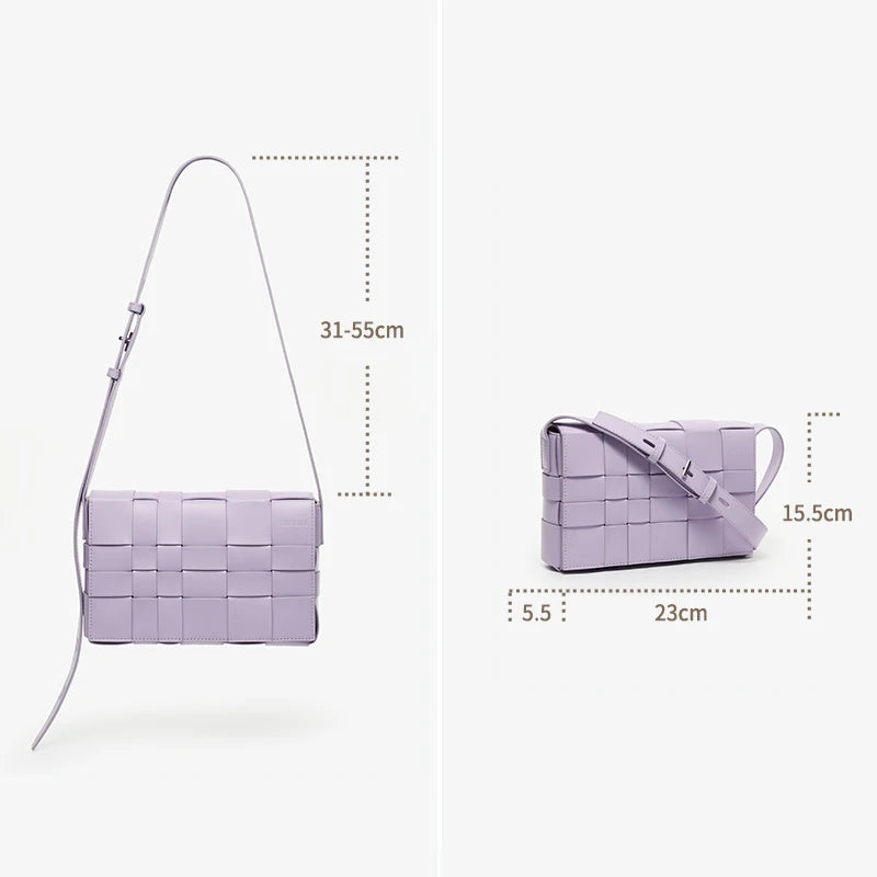 GENUINE LEATHER SHOULDER HANDBAGS