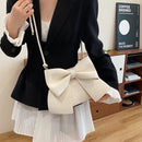 Big Bow Knot Shoulder Cross Body Bag