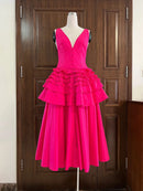 Ruffles Folds Dress