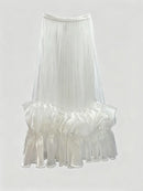 Ruffles Mesh Skirts