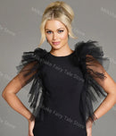 Evening  Ruffles Dress