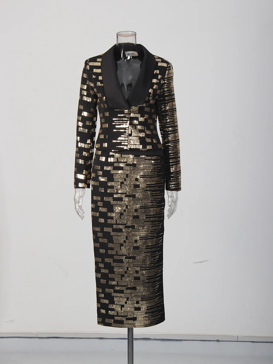 Sequins Two Piece Sets