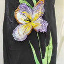 3D Black Flower Dress