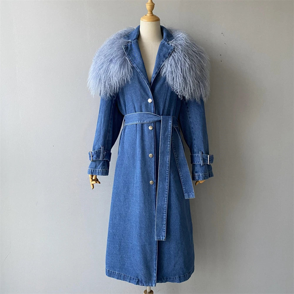 Denim Windbreak