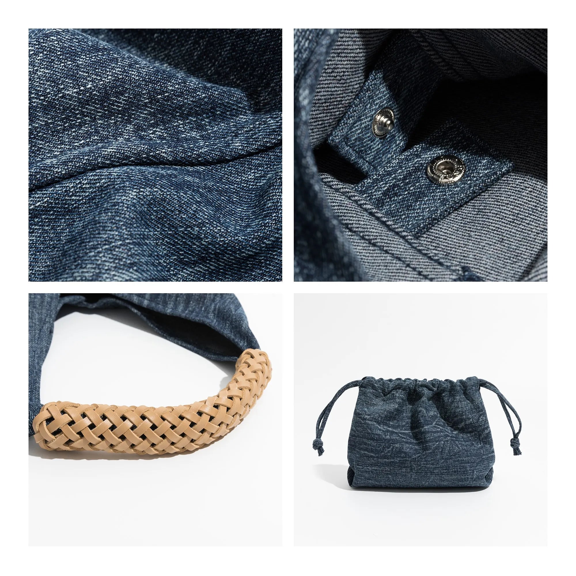 Denim Hobo Bag