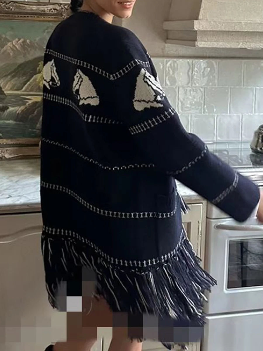 Tassels Fashion Women’s Cardigans