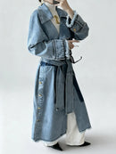 Lace Up Fashion Jean Coats