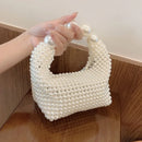 Beaded Woven Tote Bags