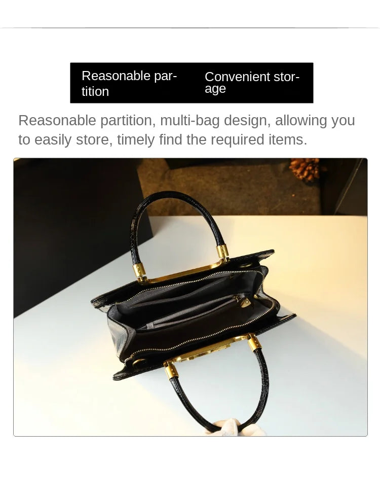 Crocodile Crossbody Bag
