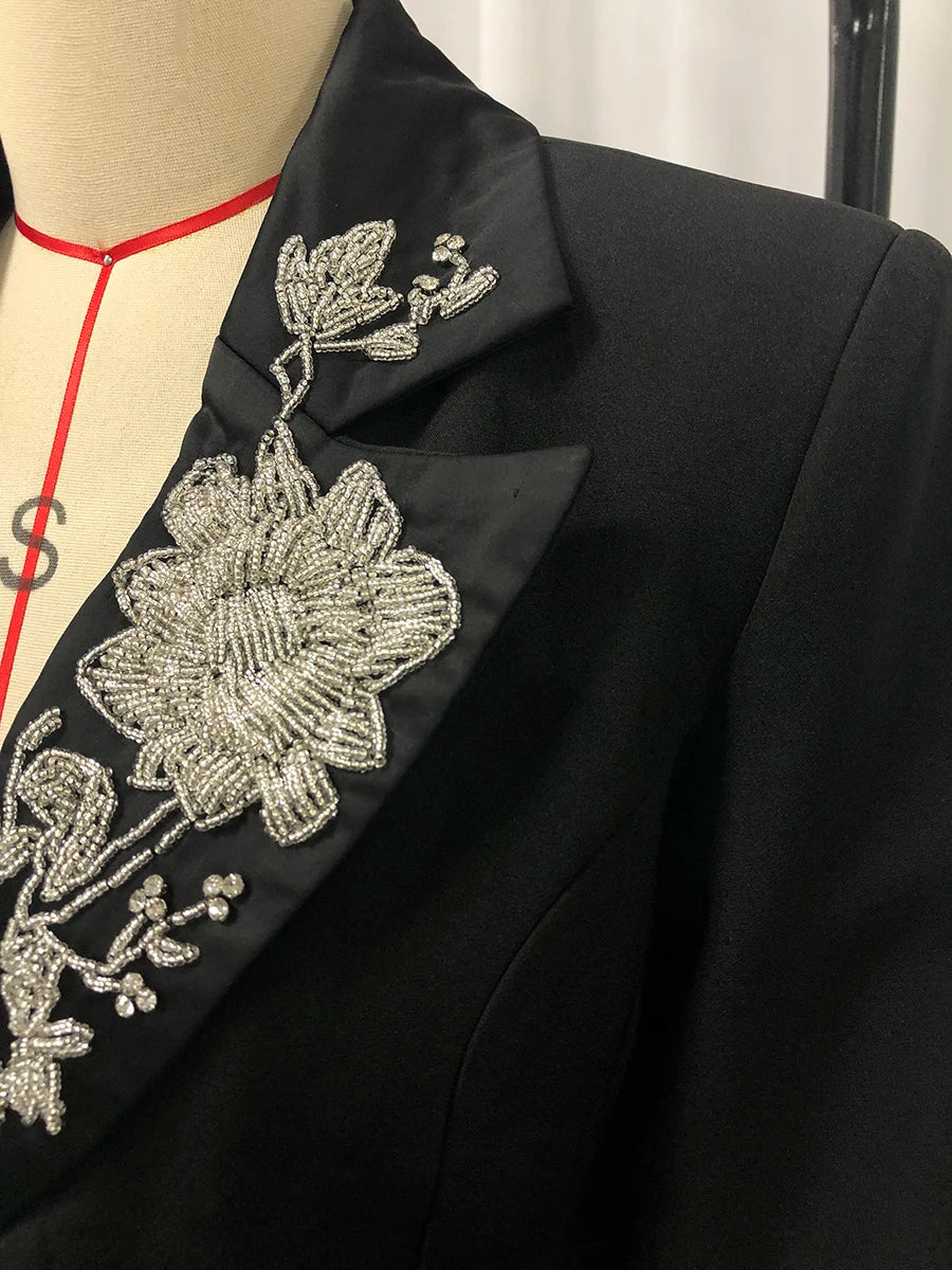 Spliced Beading Dresses