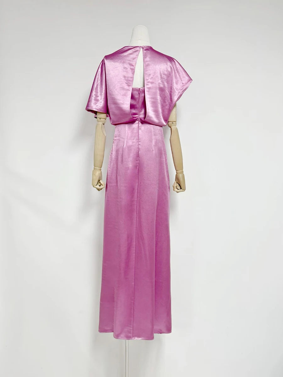 Spliced Folds Dresses