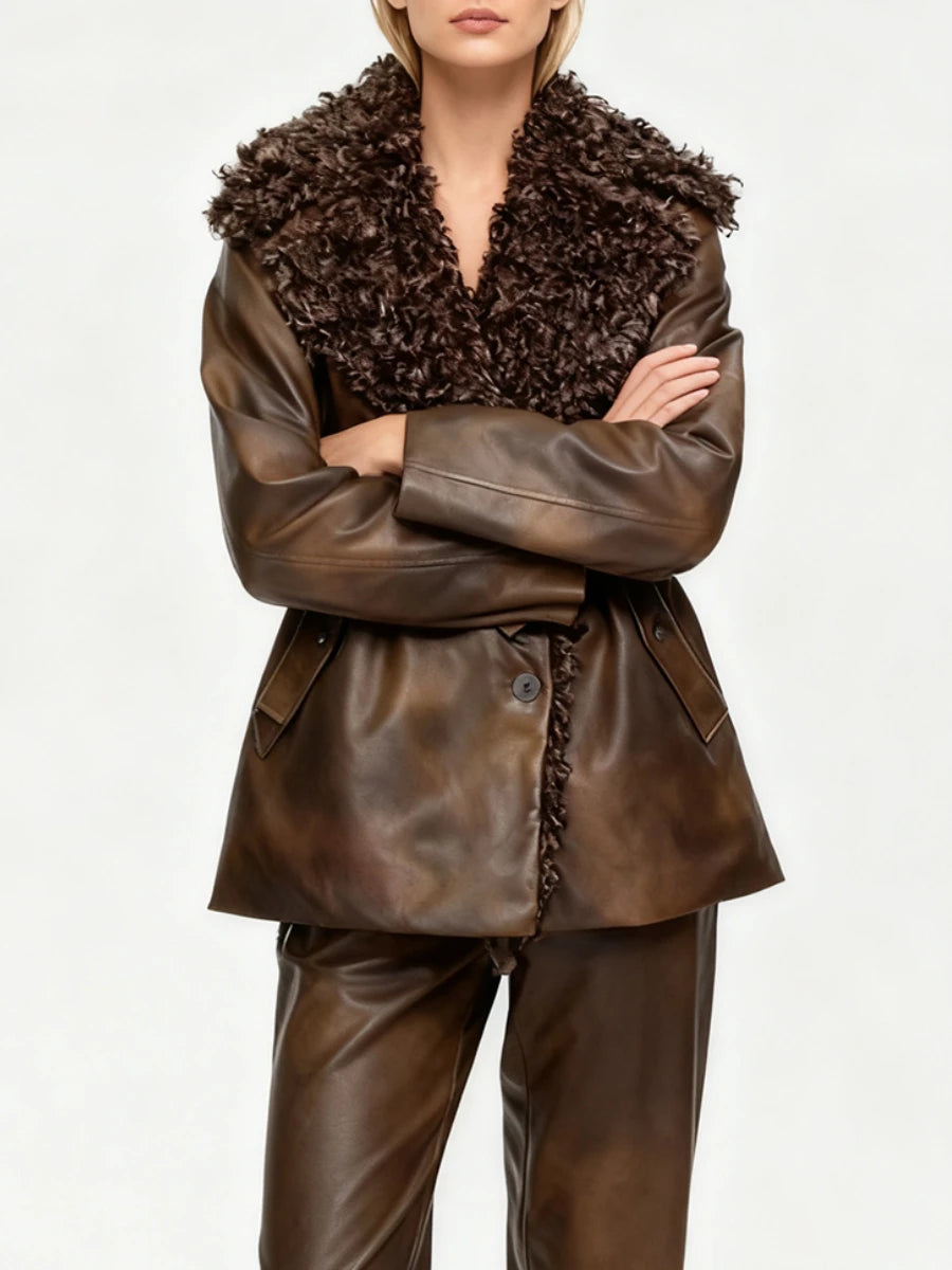 Lace Up Fashion Jackets for Women