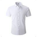 Men's Solid Short Sleeve Shirts