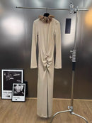 Spliced Fungus Folds Dresses