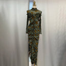 Color Printing Dresses