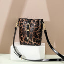 Leopard Genuine Leather Handbag