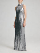 Spliced Sequins Dresses