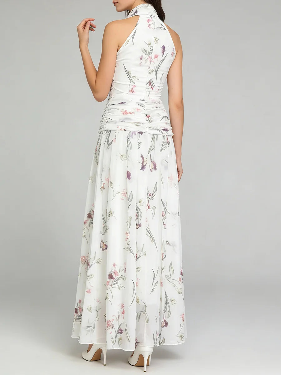 Bowknot Long Dress for Women