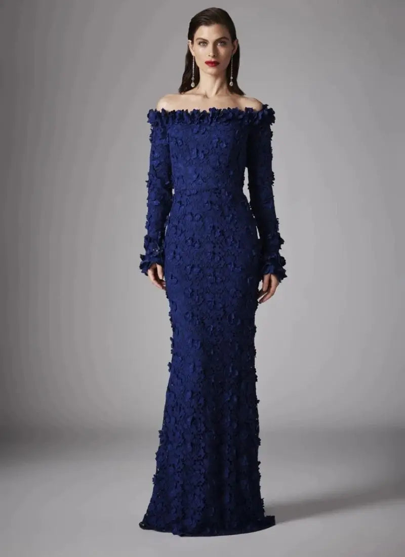 Lace Long Sleeves Gowns