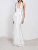 Sleeveless Backless Dress