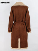 Long Brown Loose Coat