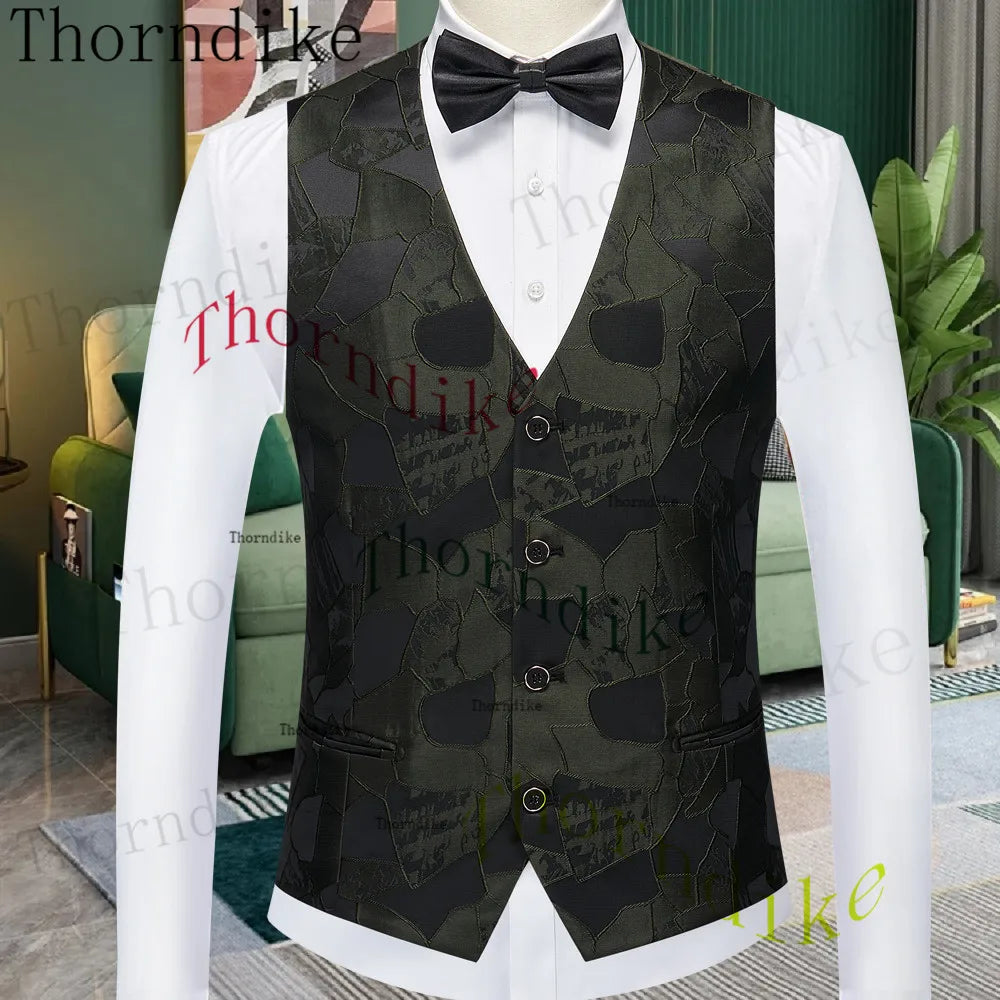 Double Breasted Slim Men’s Vest