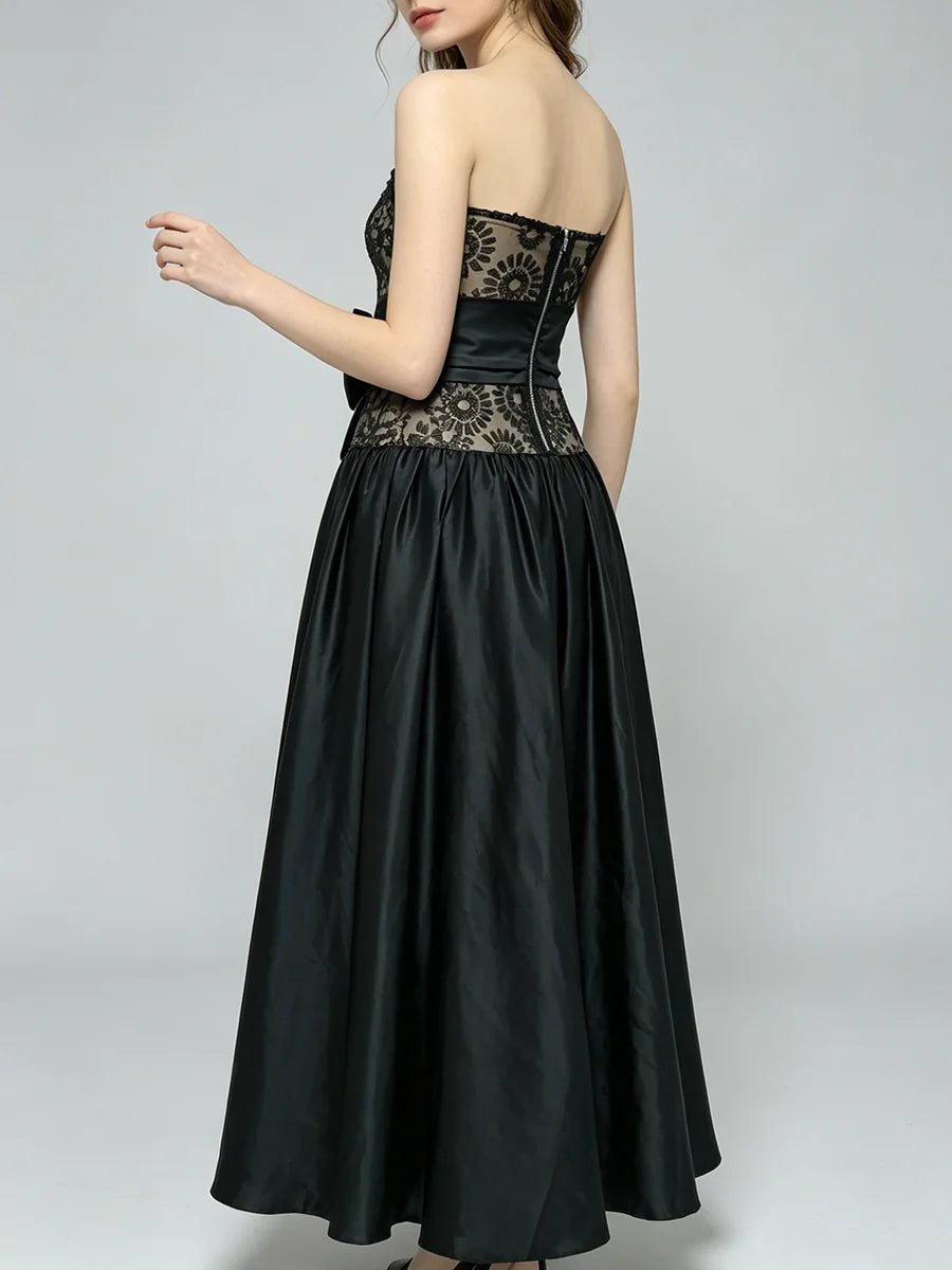 Spliced Sequins Dresses