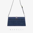 DENIM TRENDING SHOULDER CLUTCH