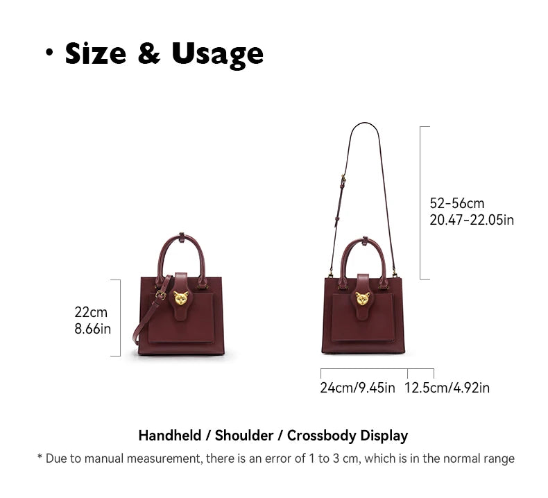 Luxury Leather Handbag