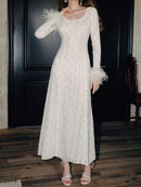 Spliced Bead Dresses