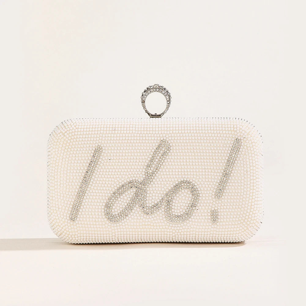 I Do Letter Evening Bag