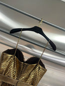 Strapeless Gold Dress