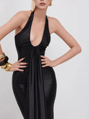 Sleeveless Backless Dress