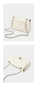 Camellia Pattern Chain Crossbody Bags