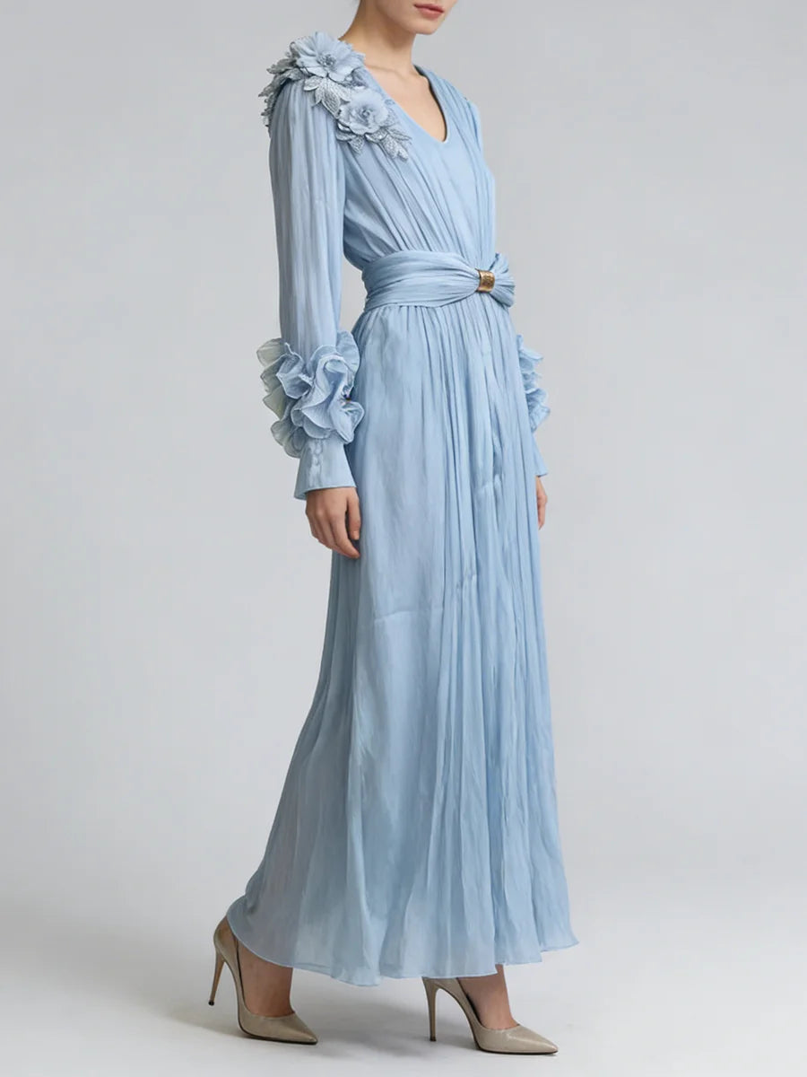 Flower Ruffles Dresses