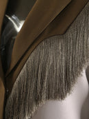 Hit Color Loose Tassels Coats
