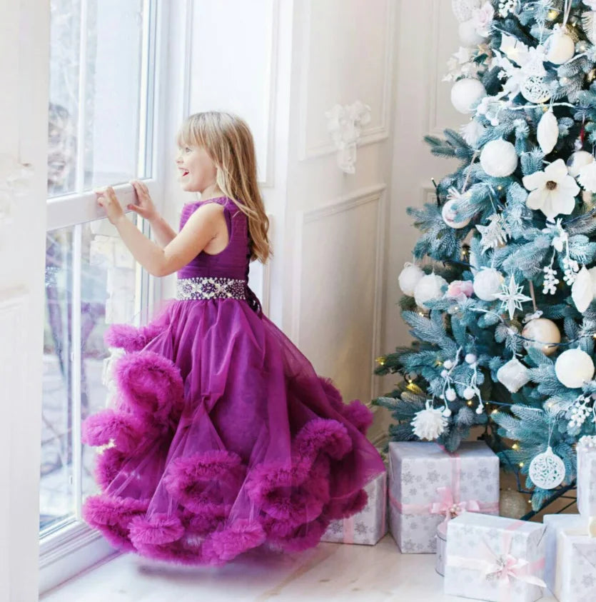 Ruffles Mother and Daughter Matching Dresses