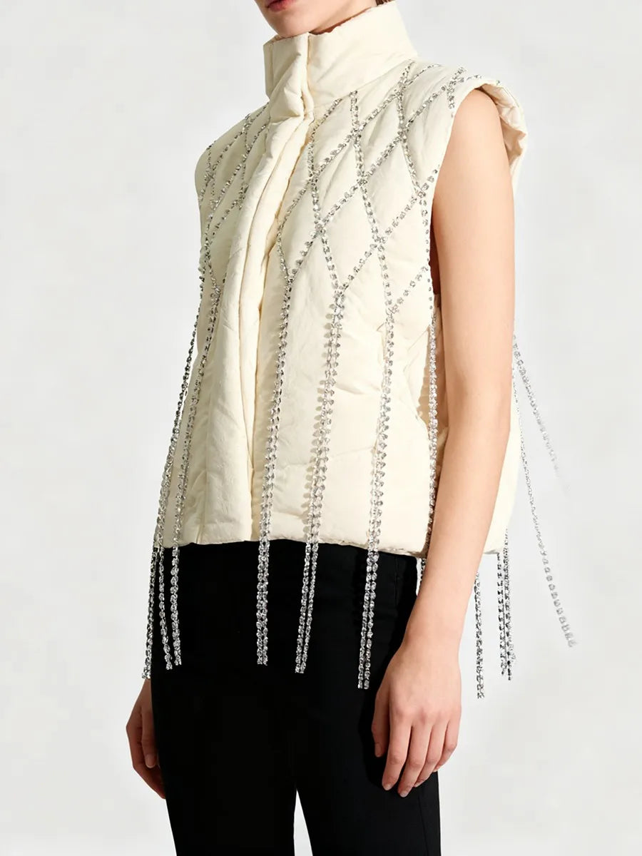 Bead Chains Fashion Vests