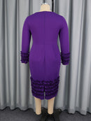 Plus Size Purple Dress