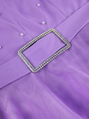 Plus Size Pleated Midi Dress