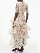 Hit Color Dot Dresses