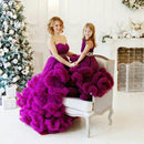 Ruffles Mother and Daughter Matching Dresses