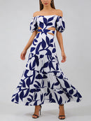 Flower Printed Dress
