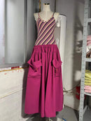 Striped Color Fashion Dresses